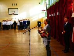 Ślubowanie uczniów klas pierwszych i drugich