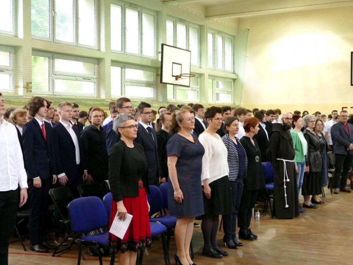 Pożegnanie maturzystów