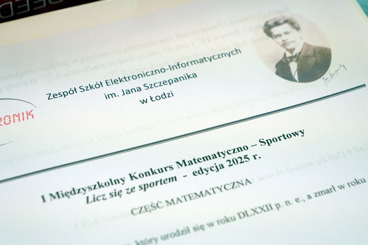 I Międzyszkolny Konkurs Matematyczno-Sportowy "Licz się ze sportem"